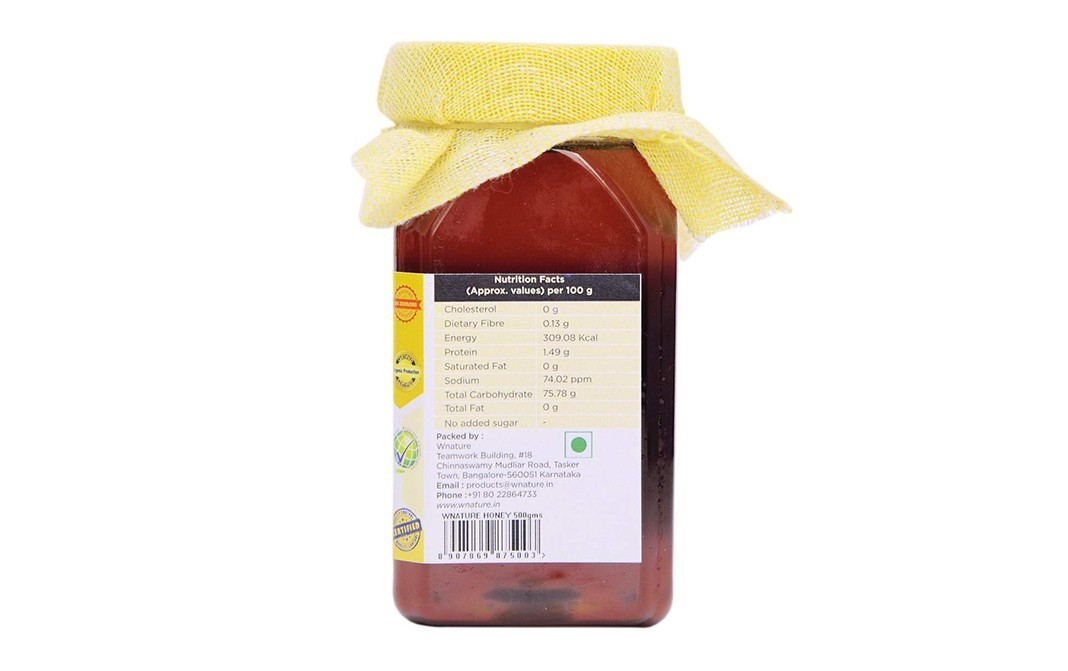 Wnature Honey    Glass Jar  500 grams